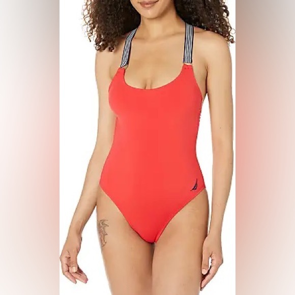 Nautica Other - NWT Nautica Women's Swimsuit Crossback Quick Dry Mio Bathing Suit